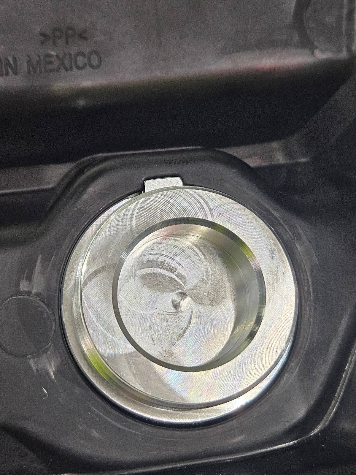 Billet Push to start button for maverick r backside fitment in dash piece.