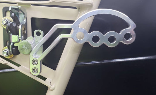 Can-Am X3 Billet Door Handle mounted in door