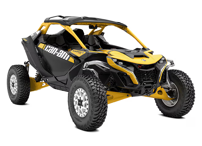 Can-Am Maverick R billet aluminum accessories made in the USA by Reed Made Speed