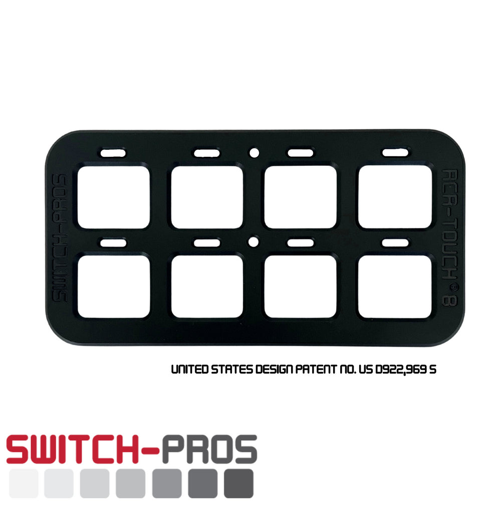 Switch-Pros RCR 8 channel black bezel.