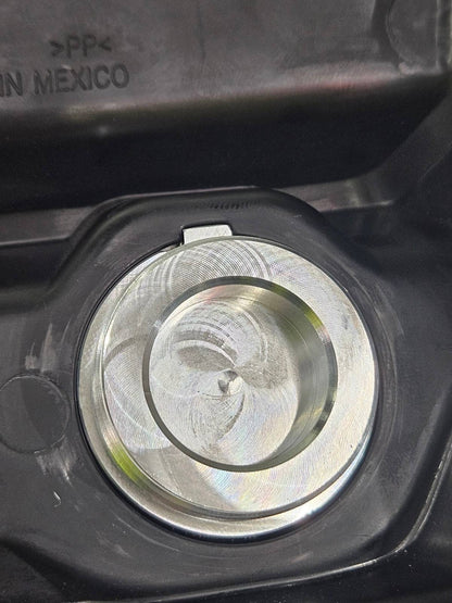 Billet Push to start button for maverick r backside fitment in dash piece.