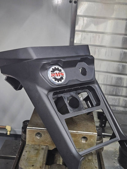 Billet aluminum push start button plug for Can-Am Maverick R