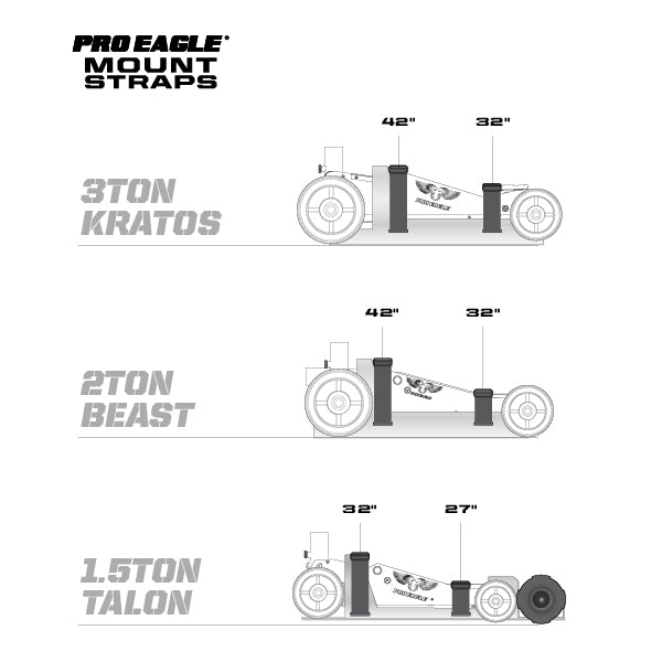 Reed Rattle Pro Eagle 42 Inch Anti Rattle Strap for Off Road Jacks – Reed Made Speed