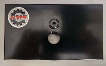 Back View of Rockford Fosgate Pmx-8 Ram mount powdercoated black